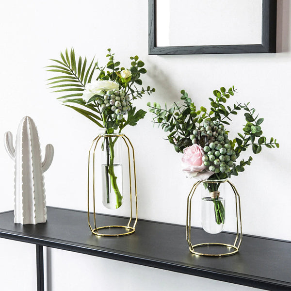 Gold Modern Silhouette Vases