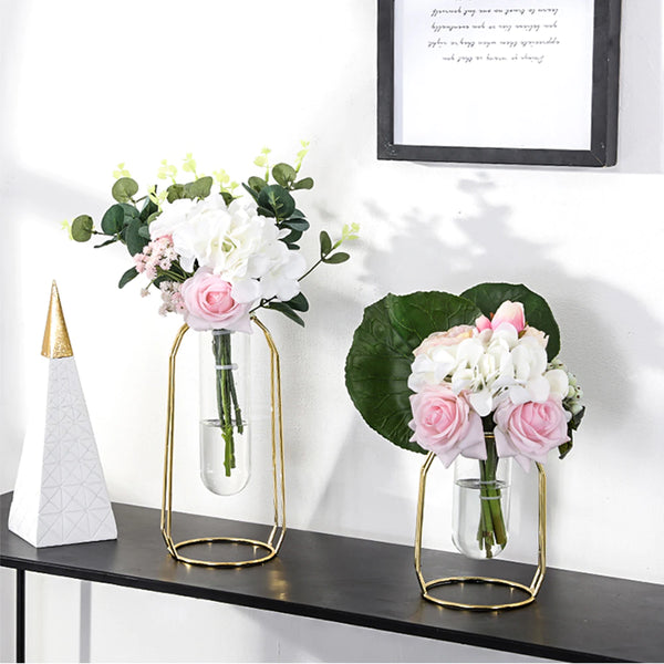 Gold Modern Silhouette Vases