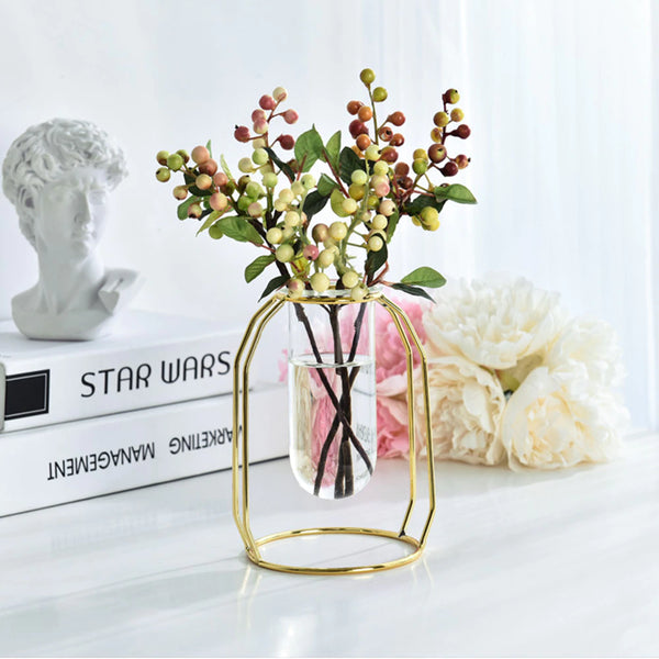 Gold Modern Silhouette Vases