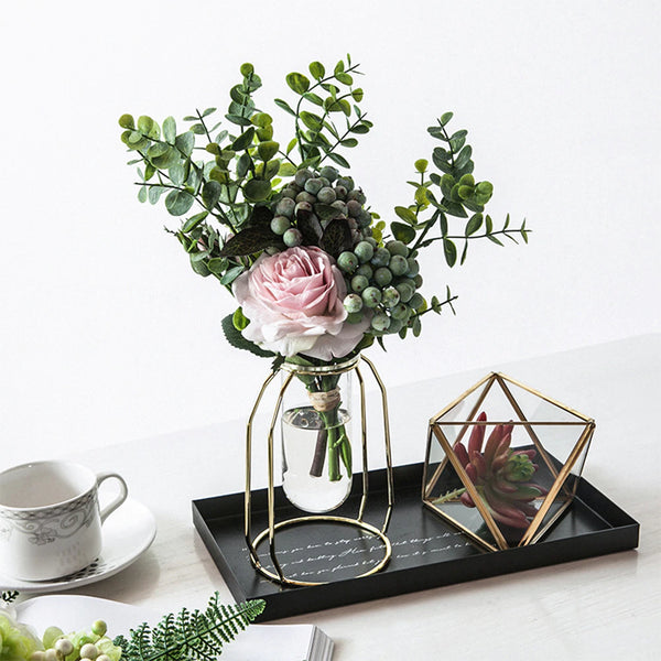 Gold Modern Silhouette Vases