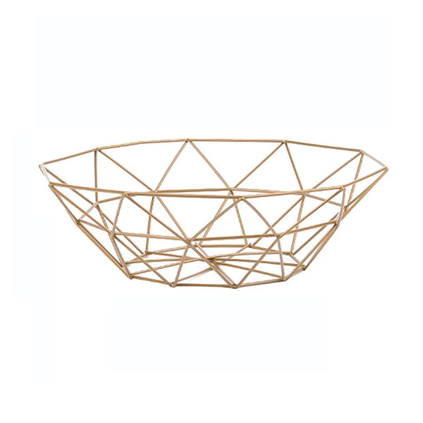 Modern Gold Basket