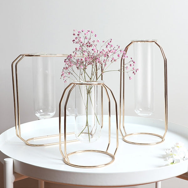 Gold Modern Silhouette Vases