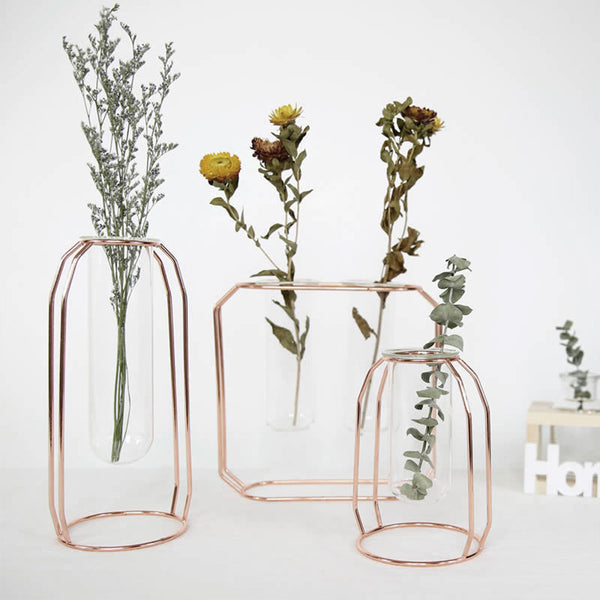 Gold Modern Silhouette Vases