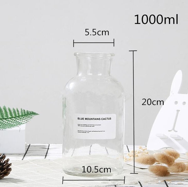 Glass Bottle Vase