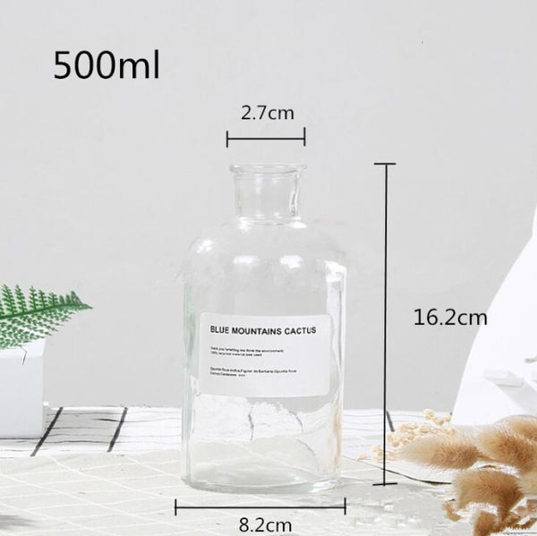 Glass Bottle Vase