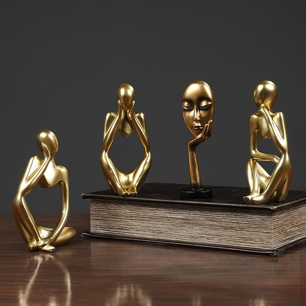 Thinker Abstract Sculptures
