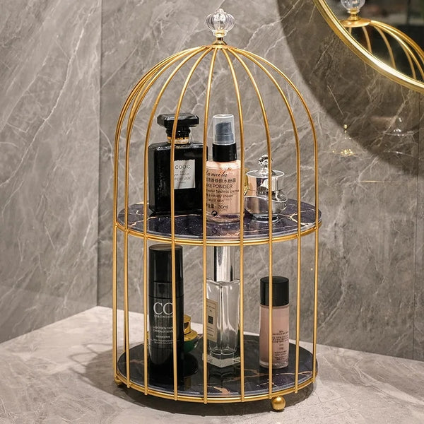 Black marble & gold