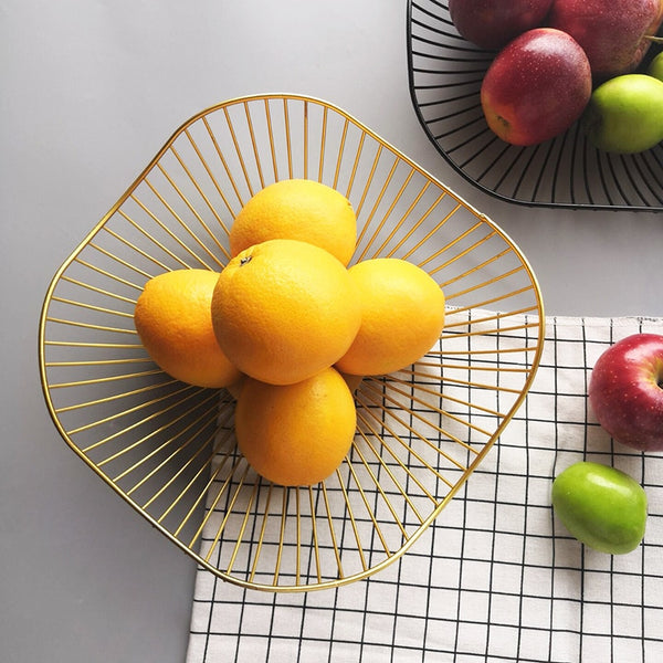 Gold wire basket