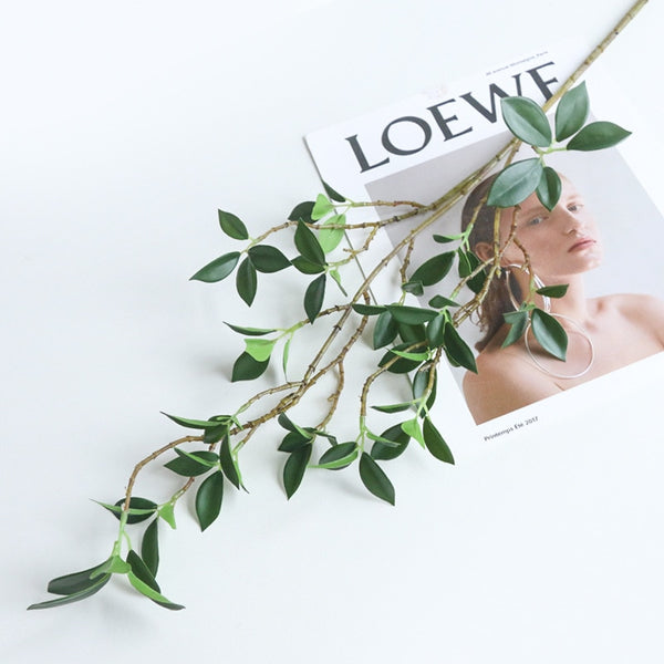 Small Artificial Ficus Tree Branch
