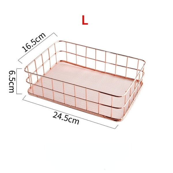 Gold Desk Organizers