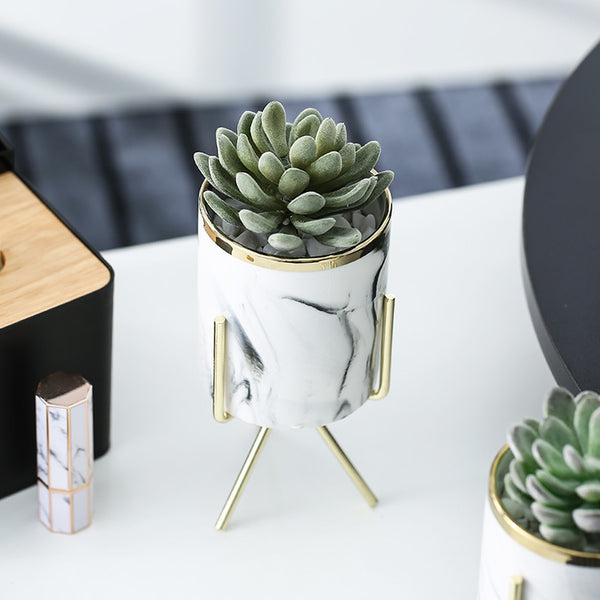 Ceramic Marble Planters