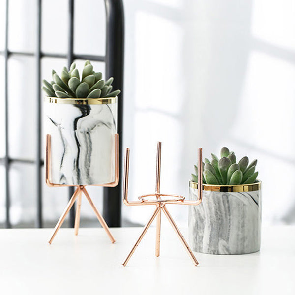 Ceramic Marble Planters